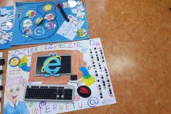 Prace z Gminnego Konkursu DBI-Działajmy razem!