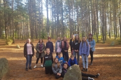 Warsztaty- "Rezerwat archeologiczny w oczach uczniów Szkoły Podstawowej im. Jana Tryby w Węsiorach- 30.09.2019 r.