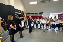 Występ uczniów w Ogólnopolskim Konkursie "Do Hymnu".-11.10.2023 r.